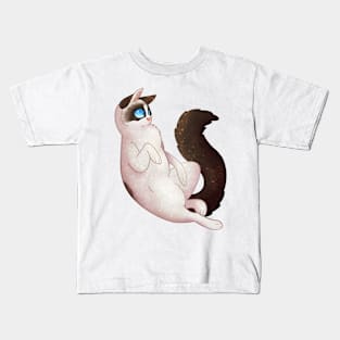 Cozy Ragdoll Cat Kids T-Shirt